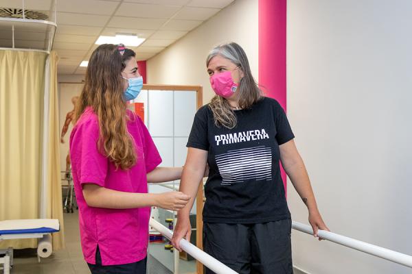 Sesión de rehabilitación