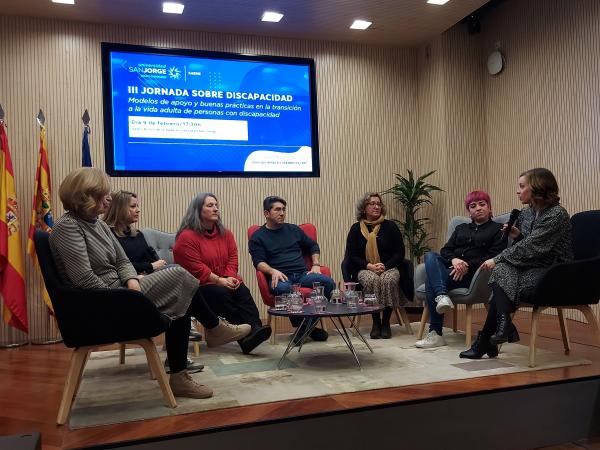 Participantes en la jornada sobre discapacidad