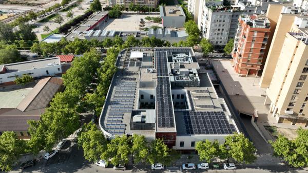 Foto del tejado del edificio Josemi Monserrate