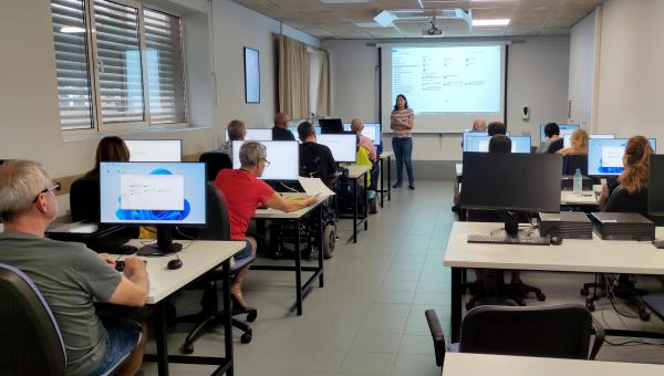 Uno de los cursos realizados