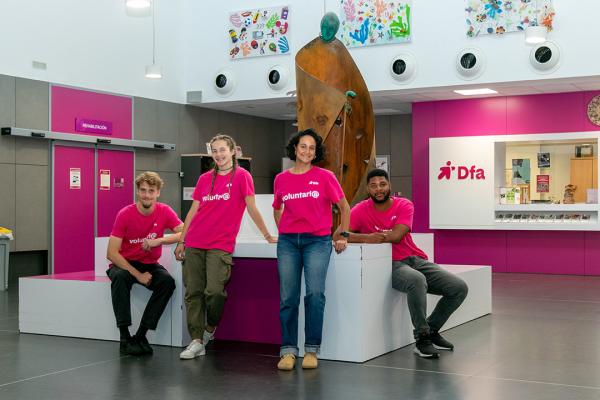 Los voluntarios europeos