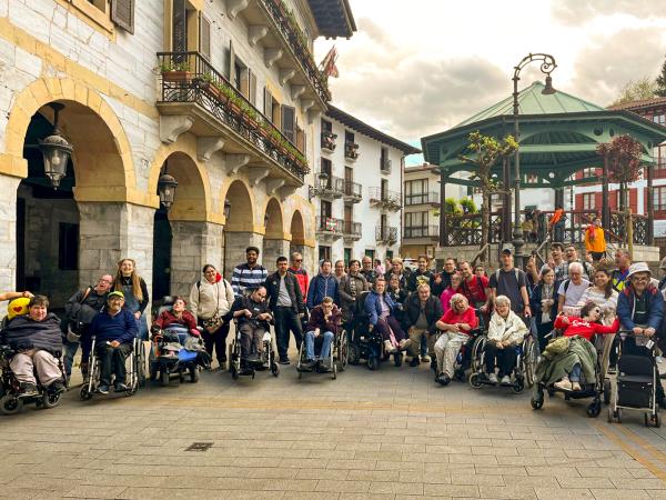 Foto de familia en Lesaca