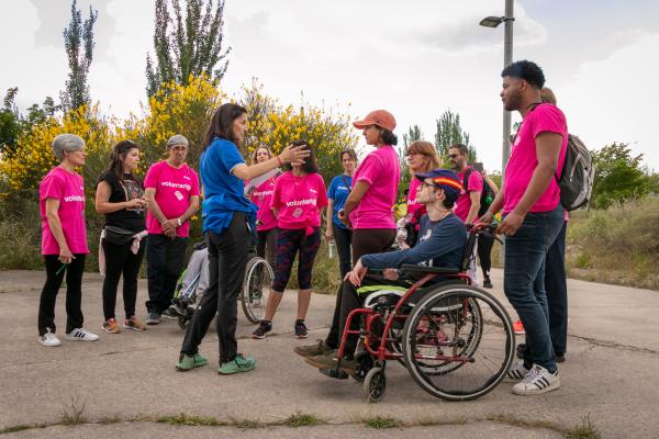 Actividad de grupo de Trail-O