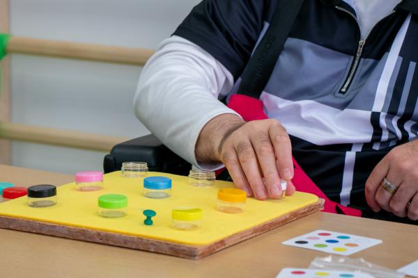 Sesión terapia ocupacional