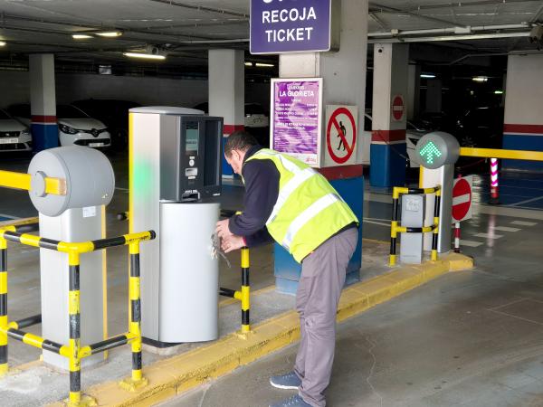 Operario de parking en Teruel