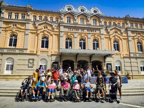 Foto de familia de viaje vacacional