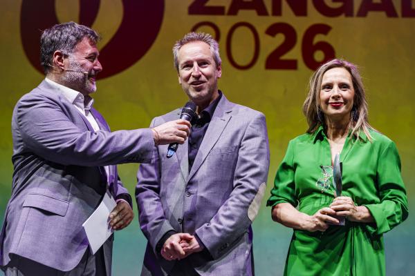 Javi Vázquez, Ricardo Barceló y Cristina Sánchez