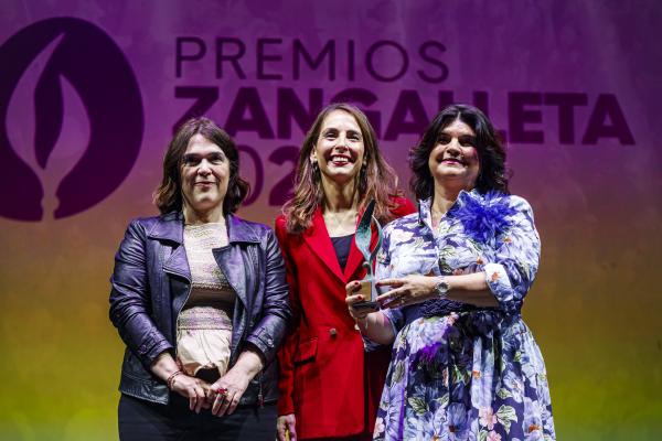 Ana Esteban, María Navarro y Paloma de Yarza-López Madrazo