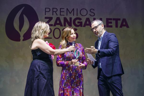 Adriana Oliveros, Natalia Chueca y Samuel Barraguer
