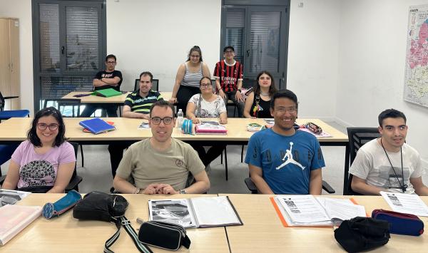 Clase de Educación para Adultos