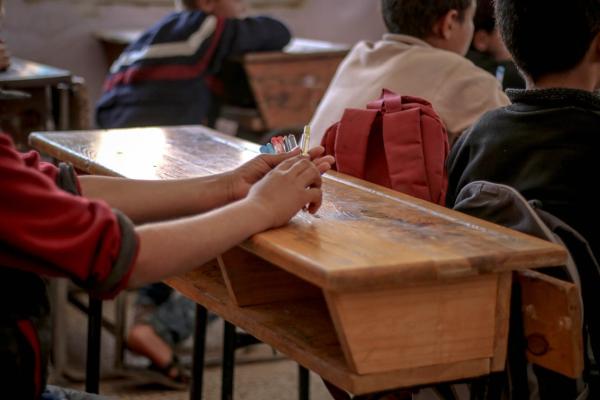 Niños en la escuela