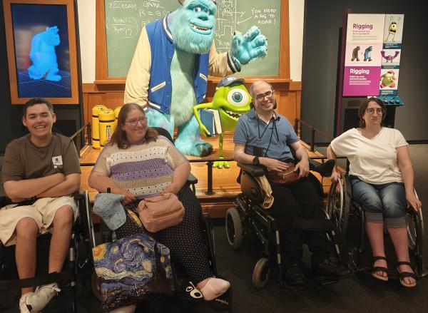Visita a la exposición de Pixar
