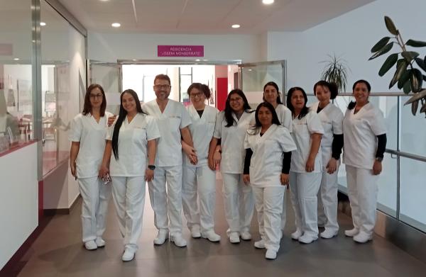 Las alumnas-trabajadoras en Dfa